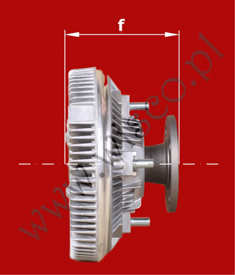 Sprzęgło wentylatora chłodnicy 7700057808 dla  RENAULT 650Z